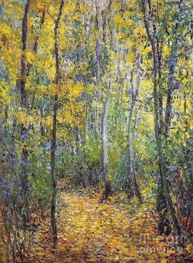 Monet, Wood Lane (The Hollow, Autumn)
